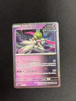 Iron Valiant - (Cosmos Holo) 079/162 Pokemon Temporal Forces Promo - NM - Image 3