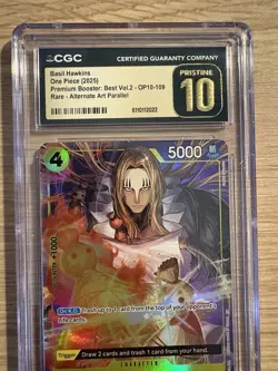 CGC Pristine 10 Basil Hawkins Alt Art Parallel One Piece. Free UK Delivery - Image 2