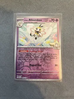 Pokemon TCG Lillie's Ribombee Journey Together 067/159 Reverse Holo - Image 1