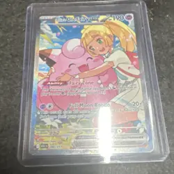 Pokemon TCG Lillie's Clefairy ex Full Art Holo Secret Rare 280/217 - Image 1