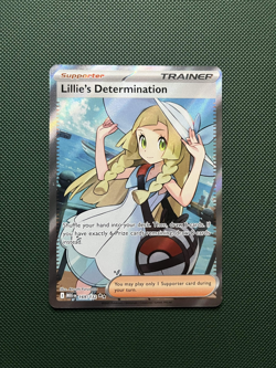 Pokemon TCG Lillie's Determination 169/132 Mega Evolution Full Art Holo Rare NM - Image 1