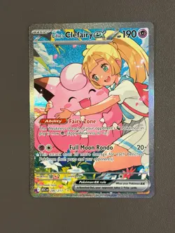 Lillie's Clefairy ex :Ascended Heroes 280/217 English Holo SIR Pokemon TCG - Image 1