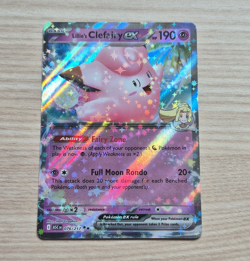 Pokemon TCG Lillie's Clefairy ex 056/159 Sv09 Holo English - Image 1