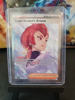 Team Rockets Ariana 237/182 Destined Rivals Trainer Pokemon Card NM - Image 2
