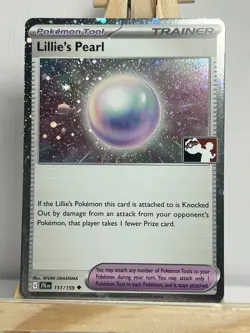 Lillie's Pearl 151/159 - Play! Prize Pack Series - Cosmos Holo - Pokemon TCG - Image 1