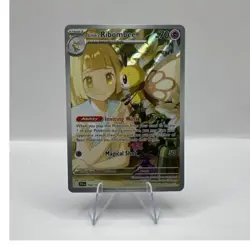 Pokemon TCG Lillie's Ribombee 164/159 Sv09 Journey Together IR Full Art Holo - Image 1