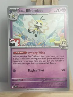 Lillie's Ribombee - Play! Prize Pack Series - Non-Holo - Pokemon TCG - NM - Image 1