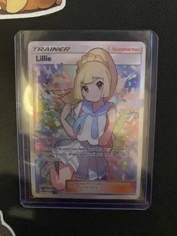 Pokemon TCG Lillie Ultra Prism 151/156 Holo Full Art Ultra Rare NM or better - Image 1