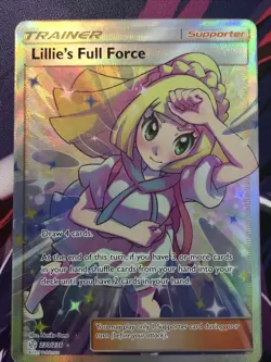 Pokemon TCG Lillie's Full Force Cosmic Eclipse 230/236 Holo Full Art - Image 1