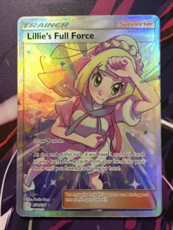 Pokemon TCG Lillie's Full Force Cosmic Eclipse 230/236 Holo Full Art - Image 2