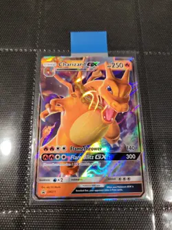 Pokemon TCG Charizard GX SM Black Star Promo SM211 Holo Promo - Image 1