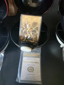Full Set Of 6, 23K Gold Plated 1999 Burger King Pokemon Trading Cards in balls - Image 3