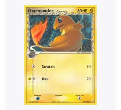 Pokemon TCG Charmander (Delta Species) 49/100 EX Crystal Guardians Regular Card - Image 1