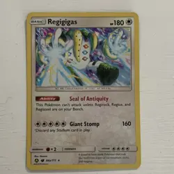 Pokemon Regigigas Alternate Art Promo Holo 084A/111 Basic 180 HP Card - Image 1