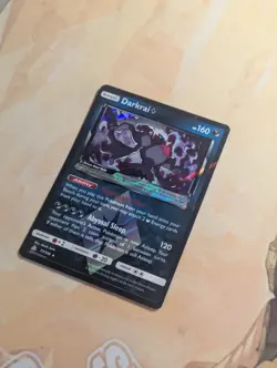 Darkrai Prism Star 77/156 Sm-Ultra Prism Holo Pokemon Trading Card Game TCG ✨ - Image 3