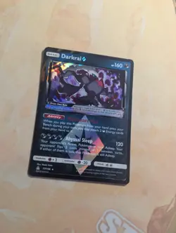 Darkrai Prism Star 77/156 Sm-Ultra Prism Holo Pokemon Trading Card Game TCG ✨ - Image 4