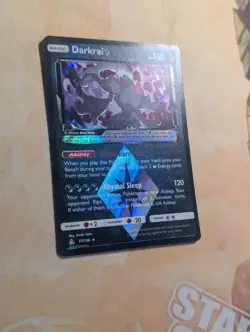 Darkrai Prism Star 77/156 Sm-Ultra Prism Holo Pokemon Trading Card Game TCG ✨ - Image 5