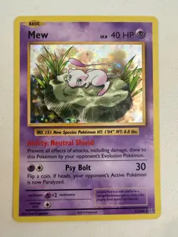 2016 Pokemon MEW XY Evolutions Set Series HOLO Foil Rare Card - 53/108 - Mint - Image 1