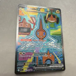 Rotom EX 126/094 Me02: Phantasmal Flames Holo Pokemon Card - Image 3