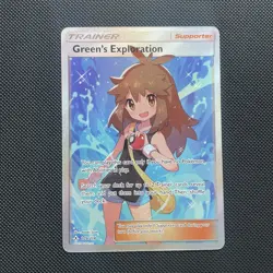 Pokemon TCG Green's Exploration Unbroken Bonds 209/214 Full Art Trainer Card NM - Image 1
