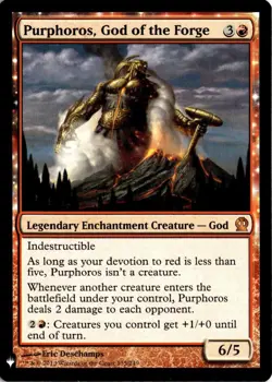 Purphoros, God of the Forge 135 Magic: The Gathering The List Reprints Mythic NM - Image 1