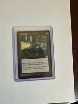 MTG Null Rod Weatherlight Rare Artifact Near Mint NM - Image 3