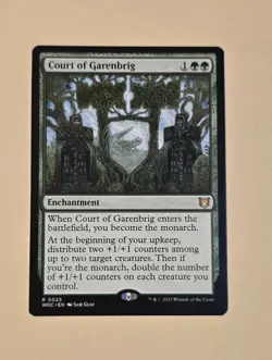 MTG Court of Garenbrig Commander: Wilds of Eldraine NM Fast FREE SHIPPING - Image 1