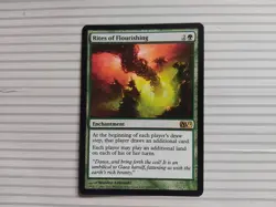 Magic: The Gathering - Core Set 2012 ~ Rare ~ Rites of Flourishing - Image 1