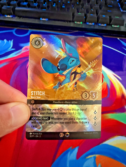 Lorcana Stitch Rock Star Enchanted Promo Set Store Championship 30/P1 English NM - Image 1