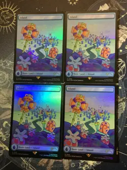 4x Island (Rainbow Foil) (Secret Lair x SpongeBob #1940) MTG - Image 1