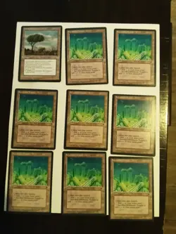 1990s Magic The Gathering $25 For $50 Card Value Artist Autographed Included - Image 1