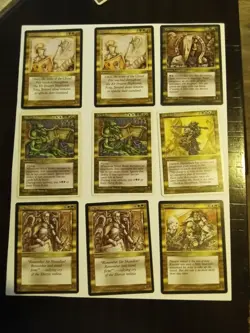1990s Magic The Gathering $25 For $50 Card Value Artist Autographed Included - Image 3