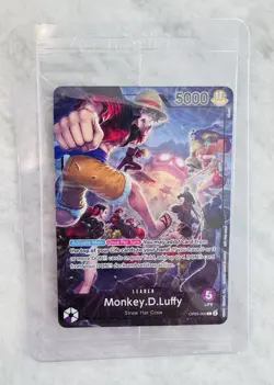 Monkey D Luffy PSA Magazine Promo OP05-060 Sealed One Piece Card MINT - Image 3