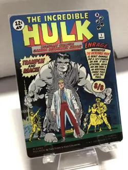 Bruce Banner The Incredible Hulk (0390) - Foil - Borderless MTG M NM - Image 4