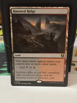 MTG - Haunted Ridge (Land) #280 - Innistrad Remastered (INR) - Near Mint (NM) - Image 1