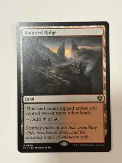 MTG - Haunted Ridge (Land) #280 - Innistrad Remastered (INR) - Near Mint (NM) - Image 2