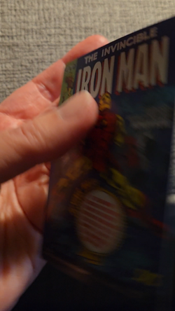 TONY STARK THE INVINCIBLE IRON MAN ~ NM ~ MTG 0392 MSH Marvel Borderless FOIL - Image 2