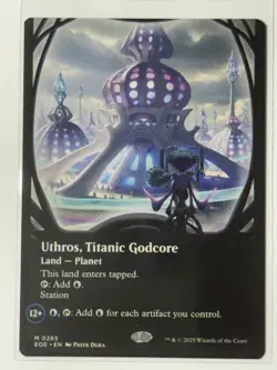 Uthros, Titanic Godcore (Borderless) Edge of Eternities Regular - Image 1
