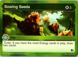 Bakugan Ventus Sowing Seeds Flip Battle Brawlers Planet ENG_183_RA_BB CCG Card - Image 1