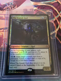 The Scarab God -Foil NM MTG Hour of Devastation - Image 1