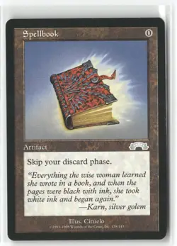 Spellbook 138 Uncommon Exodus Magic: The Gathering Near Mint - Image 1