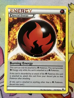 Pokemon - Burning Energy - 151/162 - Uncommon - XY - BREAKthrough HP - Image 1