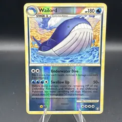 Wailord 31/102 Triumphant Reverse Holo Pokemon TCG Rare - Image 1
