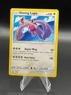 Shining Lugia - SM82 Holo Promo Sun & Moon Promo Pokemon Holo Near Mint - Image 1