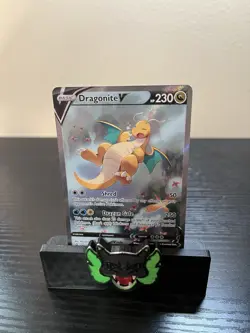 Pokemon TCG Dragonite v Alternate Full Art Evolving Skies 192/203 Ultra Rare NM - Image 1