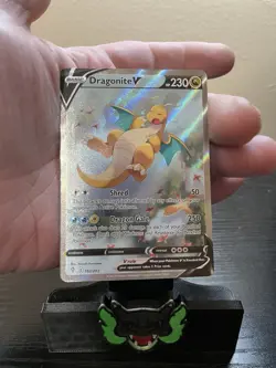 Pokemon TCG Dragonite v Alternate Full Art Evolving Skies 192/203 Ultra Rare NM - Image 2