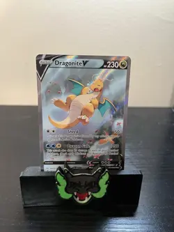 Pokemon TCG Dragonite v Alternate Full Art Evolving Skies 192/203 Ultra Rare NM - Image 3