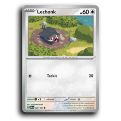 Lechonk 180/197 Common Obsidian Flames Pokemon NM - Image 1