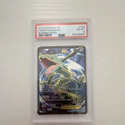 The Pokemon Company Rayquaza EX 104/108 Full Art Holo Ultra Rare PSA 6 (2015) - Image 1