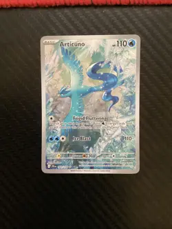 Pokemon TCG Articuno 161/159 Sv09: Journey Together Holo NM JL - Image 1
